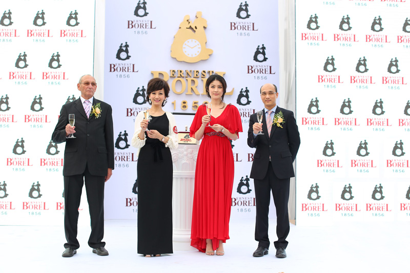 Presentation in Beijing of the new models in the Royal collection of Swiss watches by Ernest Borel a