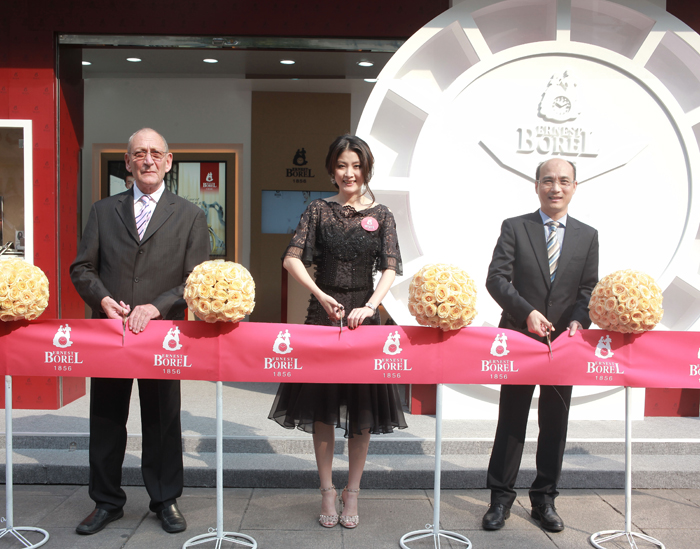 The Swiss watch brand Ernest Borel invited to Wangfujing International Brand Festival 2012 in Beijin