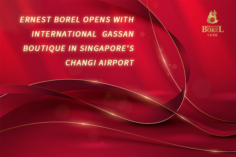 Ernest Borel opens with international  GASSAN Boutique in Singapore's Changi Airport